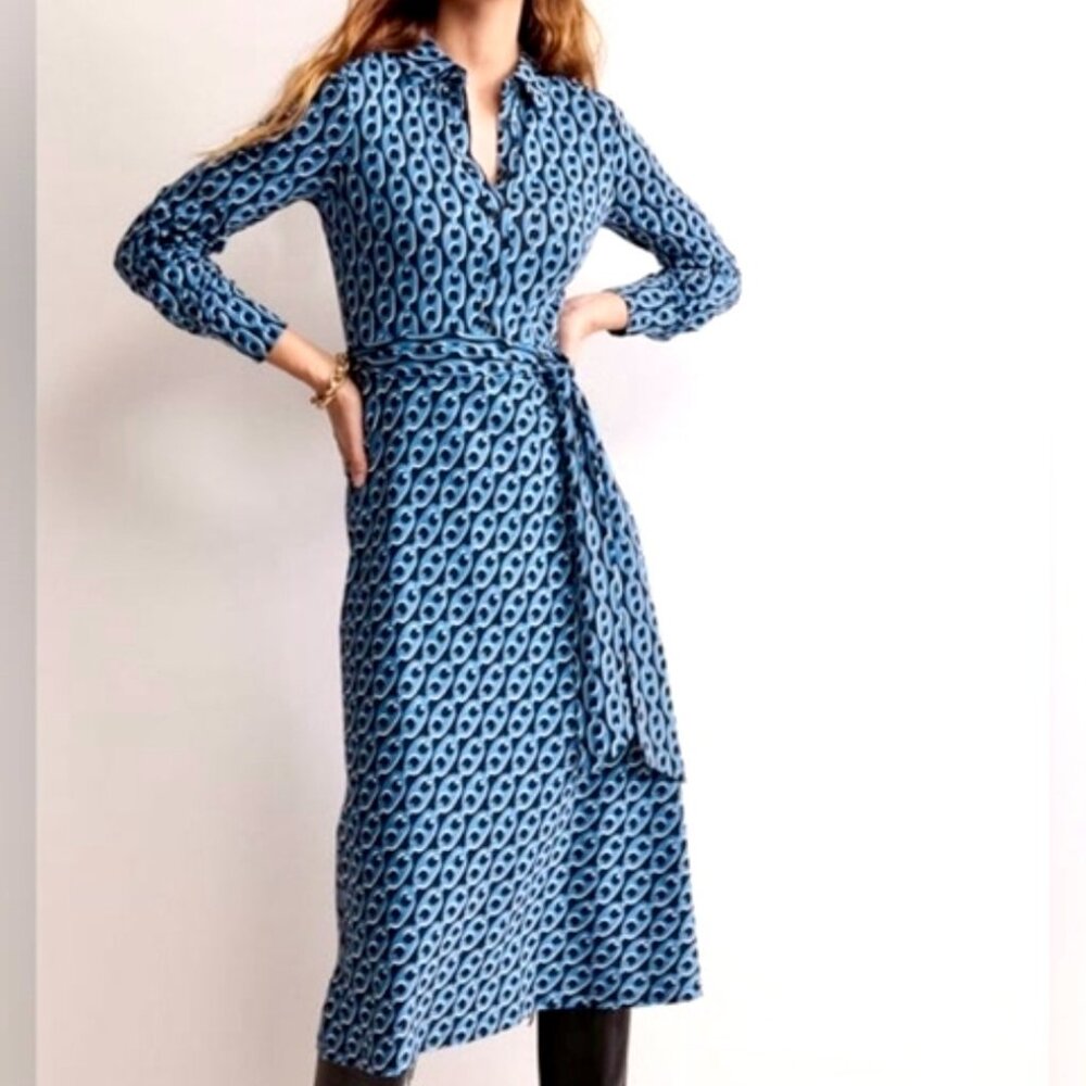 NWT Boden midi shirt dress